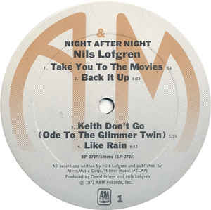 Nils Lofgren - Night After Night