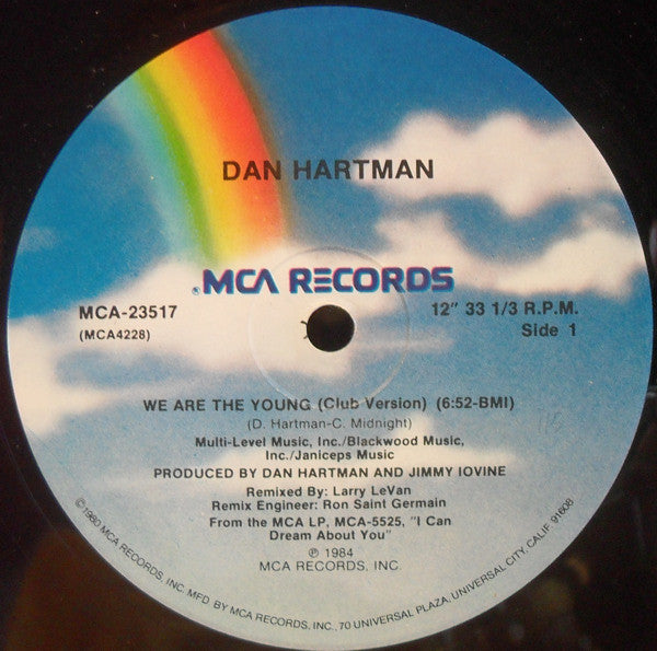 Dan Hartman - We Are The Young