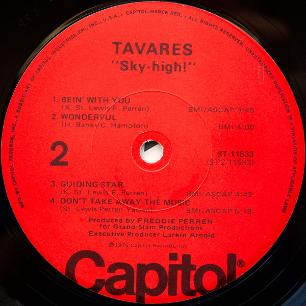 Tavares - Sky-High!