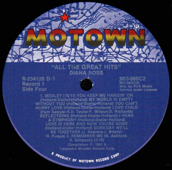 Diana Ross - All The Great Hits