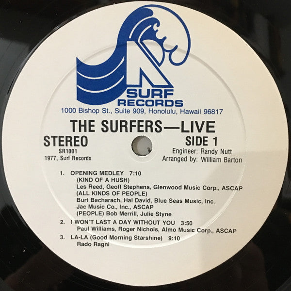 The Surfers (4) - The Surfers - Live