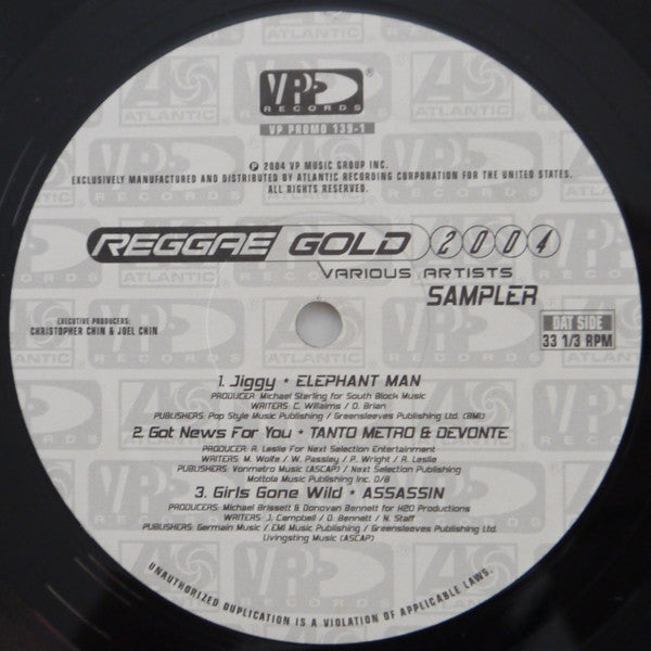 Various - Reggae Gold 2004 Sampler