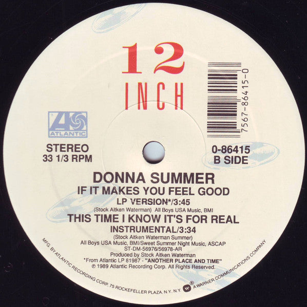 Donna Summer - This Time I Know It's For Real