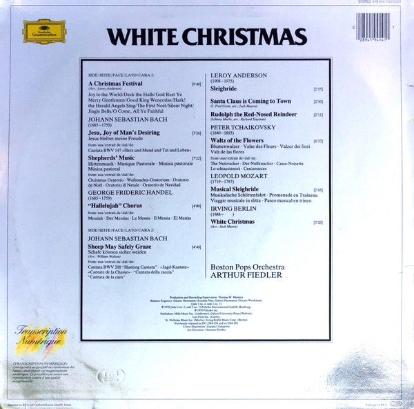 Boston Pops Orchestra - White Christmas