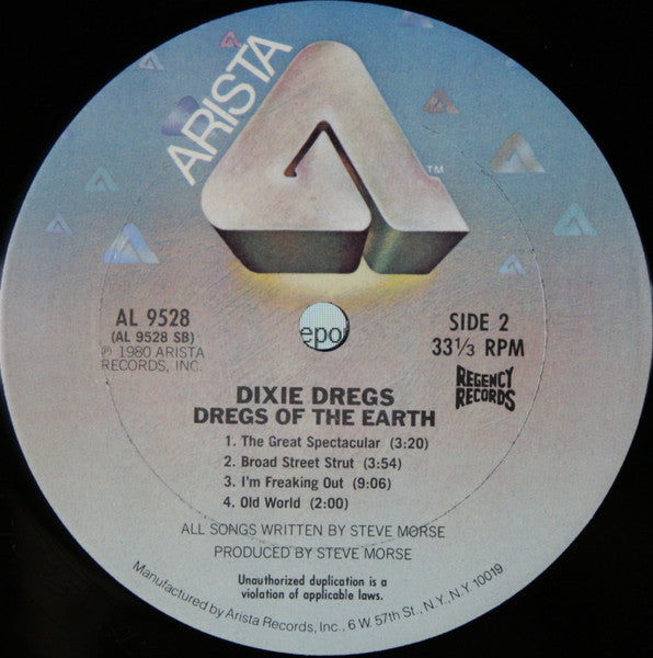 Dixie Dregs - Dregs Of The Earth