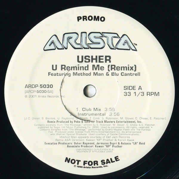 Usher - U Remind Me (Remix)