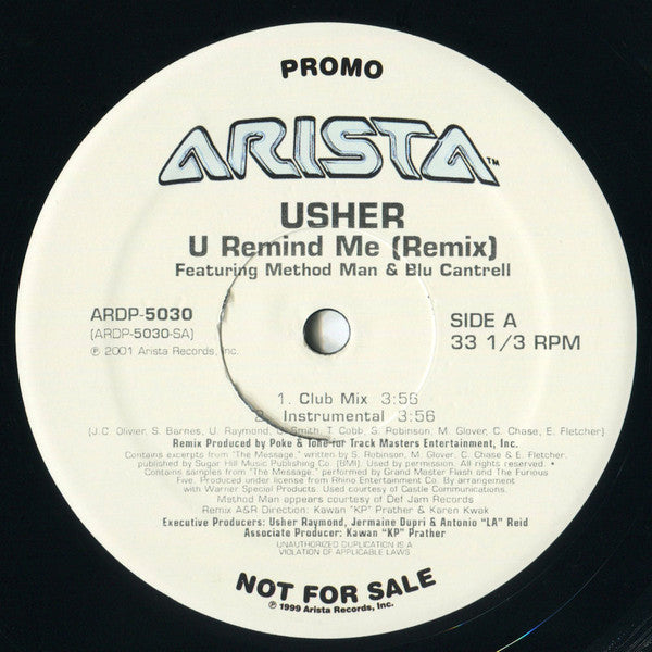 Usher - U Remind Me (Remix)