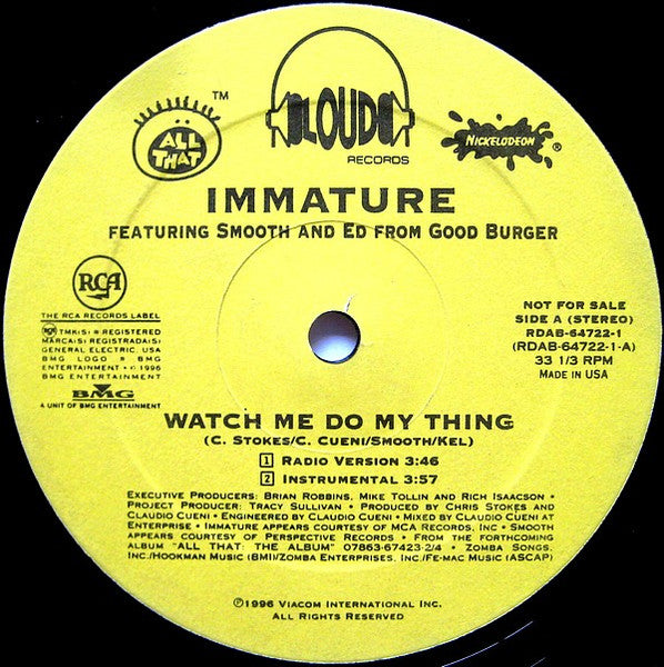 Immature - Watch Me Do My Thing