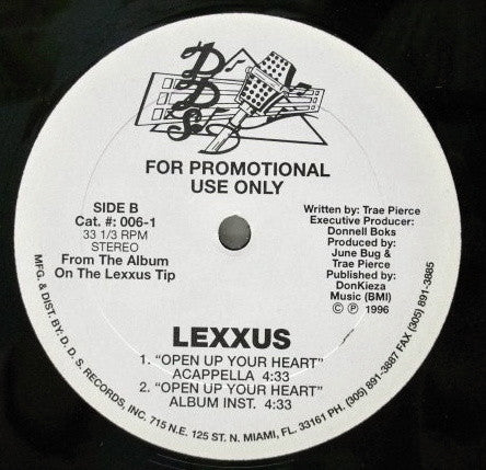 Lexxus (3) - Open Up Your Heart