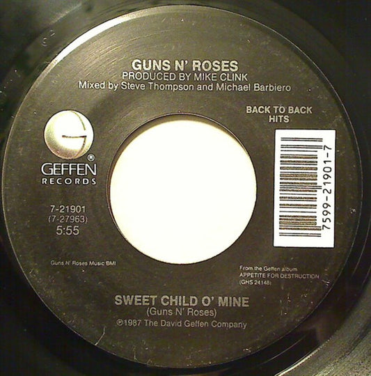 Guns N' Roses - Sweet Child O' Mine / Welcome To The Jungle