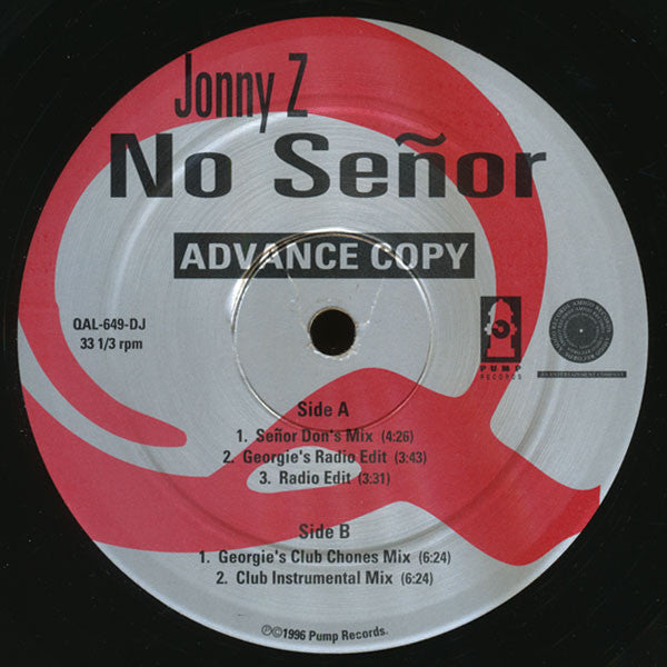 Jonny Z - No Señor