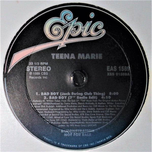 Teena Marie - Bad Boy