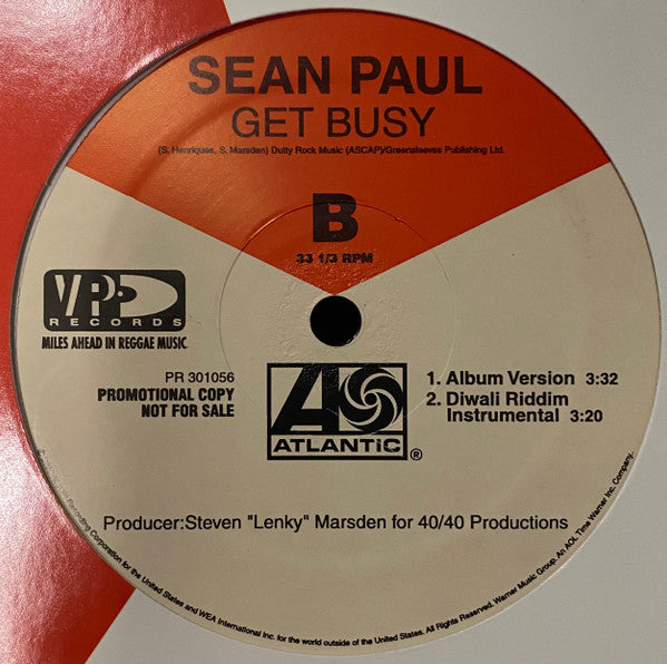 Sean Paul - Get Busy