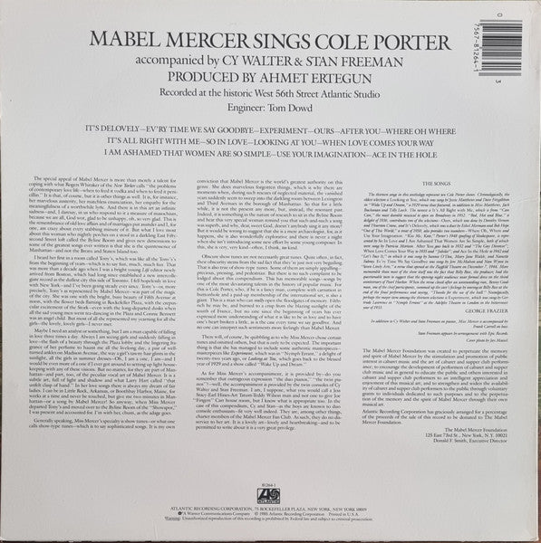 Mabel Mercer - Mabel Mercer Sings Cole Porter