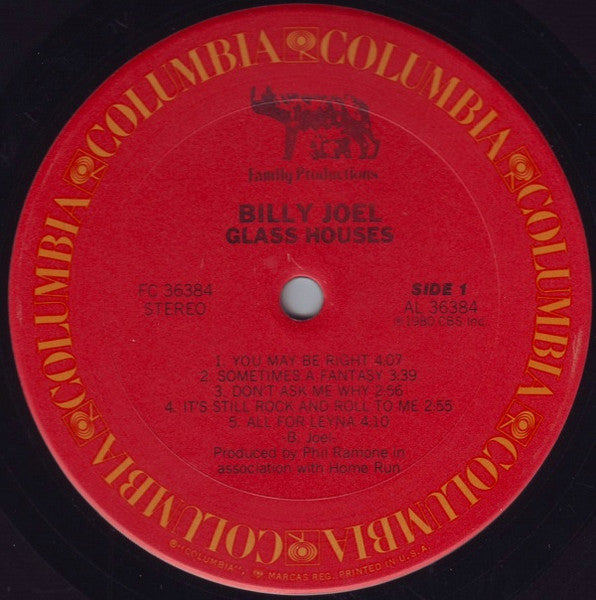 Billy Joel - Glass Houses
