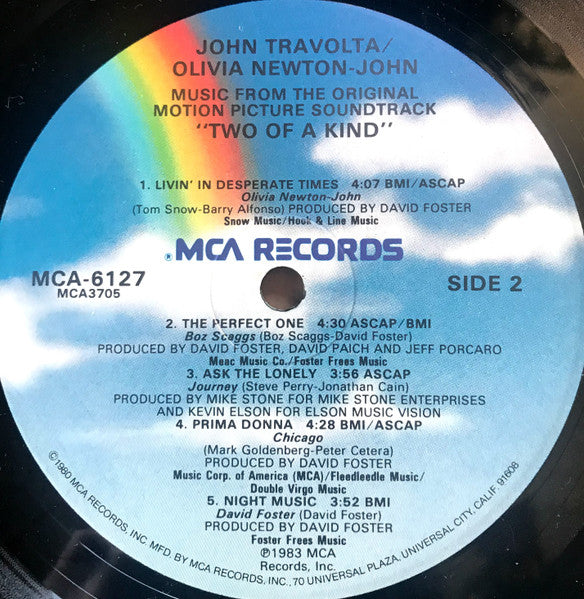 Various - Two Of A Kind - Music From The Original Motion Picture Soundtrack