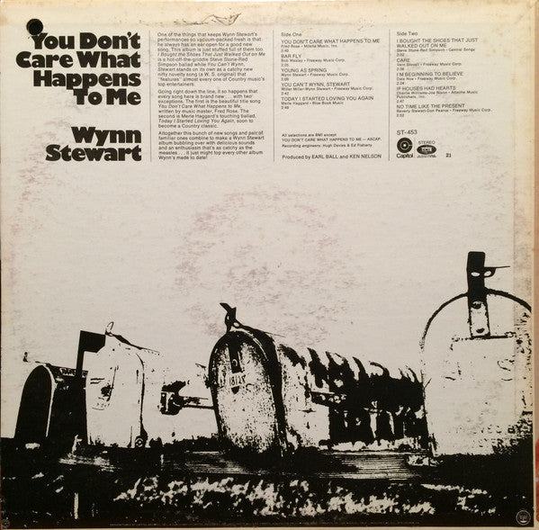 Wynn Stewart - You Don't Care What Happens To Me