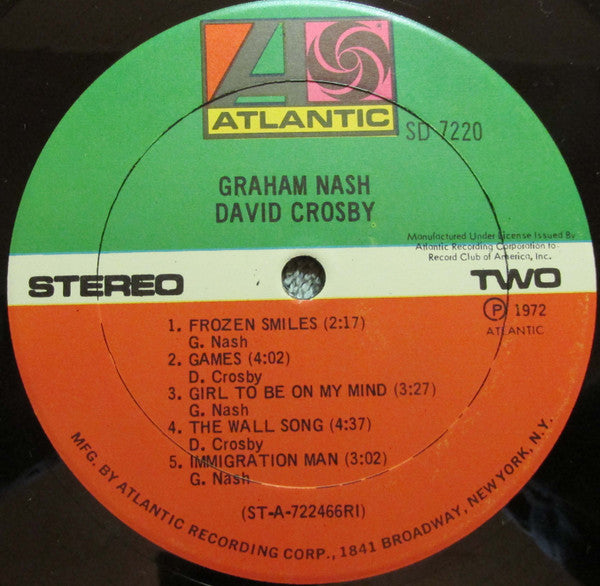 Crosby & Nash - Graham Nash / David Crosby