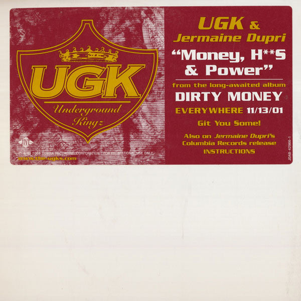 UGK - Money, H**s & Power