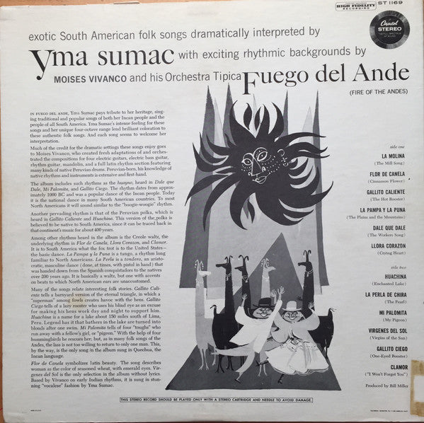 Yma Sumac - Fuego Del Ande