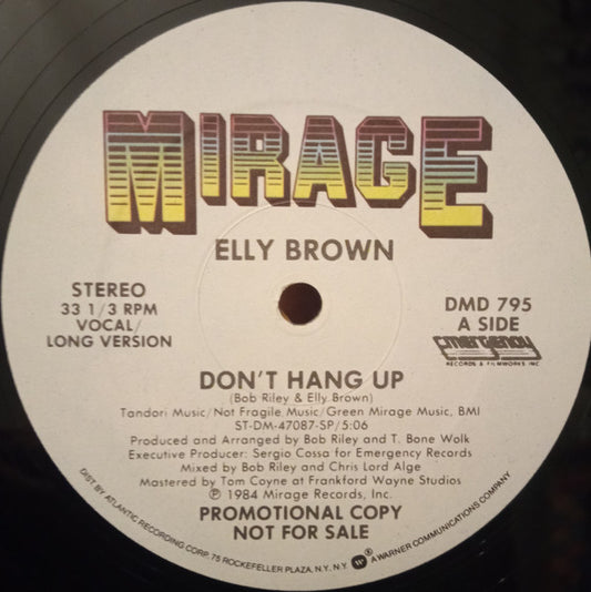 Elly Brown - Don't Hang Up