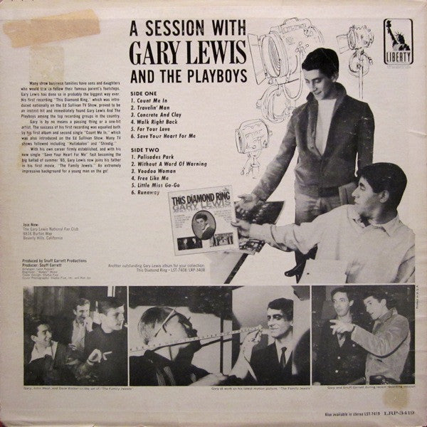 A Session With Gary Lewis And The Playboys