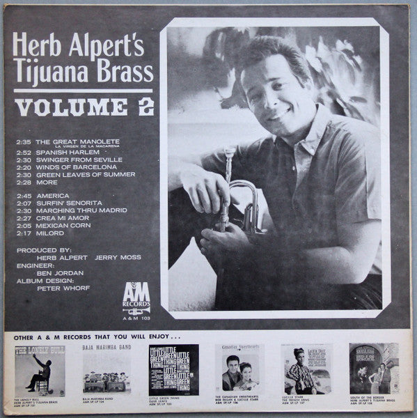 Herb Alpert & The Tijuana Brass - Volume 2