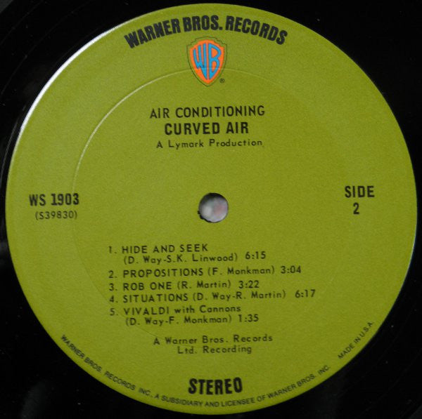 Curved Air - Airconditioning