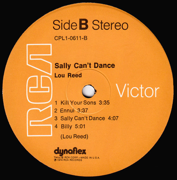 Lou Reed - Sally Can't Dance