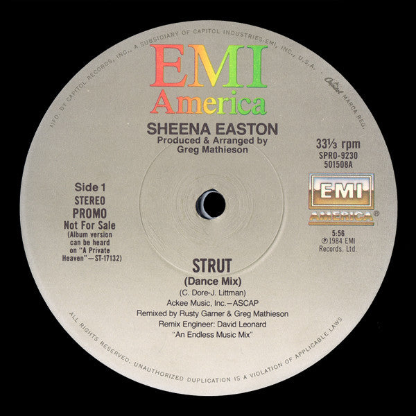 Sheena Easton - Strut