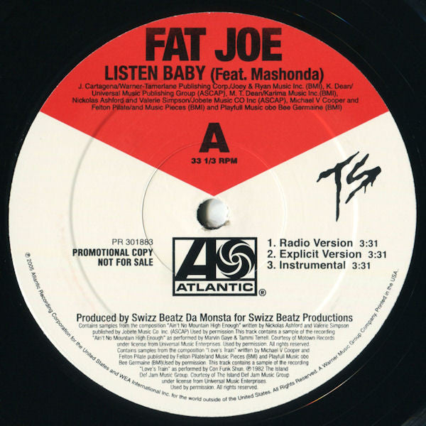Fat Joe - Listen Baby
