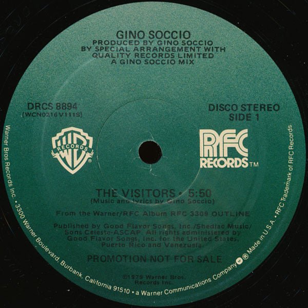 Gino Soccio - The Visitors