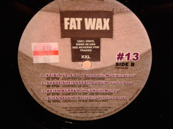 Various - Fat Wax #13