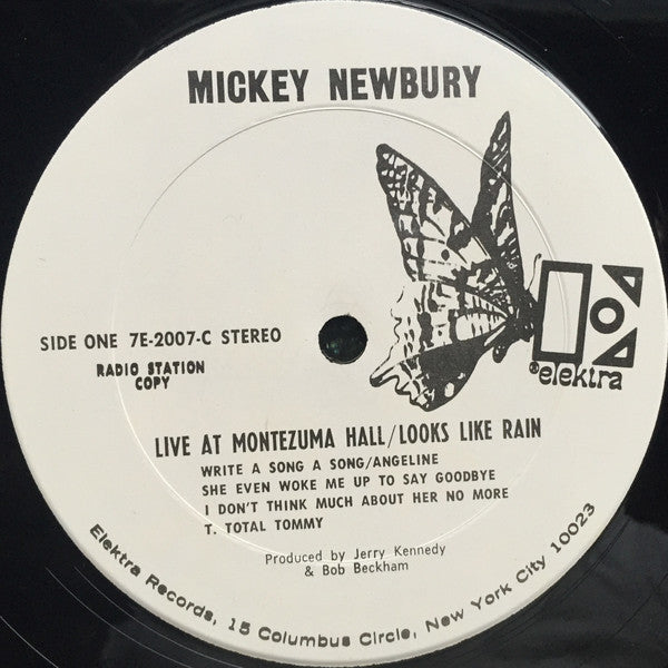 Mickey Newbury - Live At Montezuma Hall / Looks Like Rain