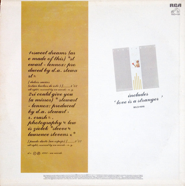 Eurythmics - Sweet Dreams (Are Made Of This) (Especial Remixed)