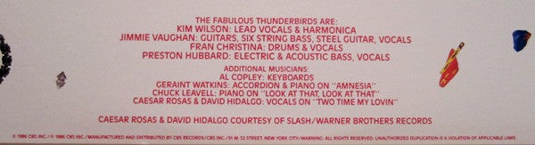 The Fabulous Thunderbirds - Tuff Enuff