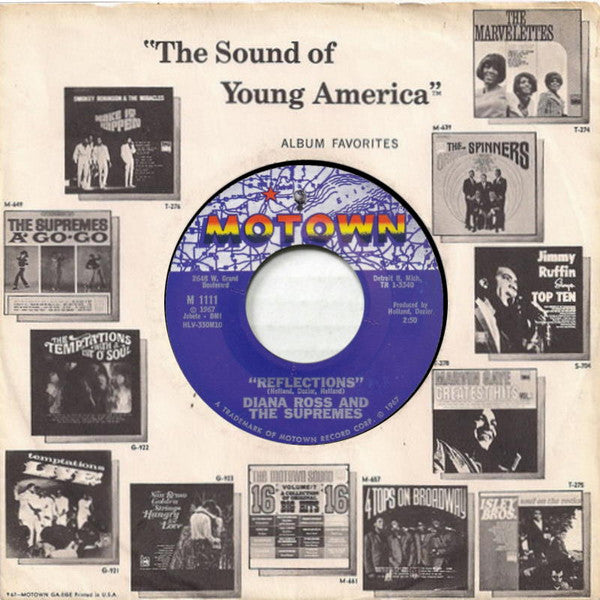 The Supremes - Reflections / Going Down For The Third Time
