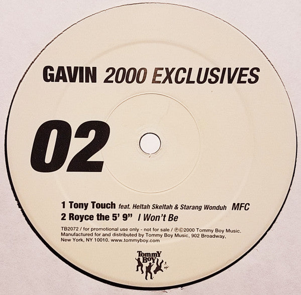 Various - Gavin 2000 Exclusives