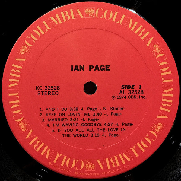 Ian Page (5) - Ian Page