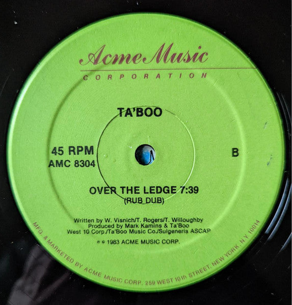 Ta'boo - Over The Ledge