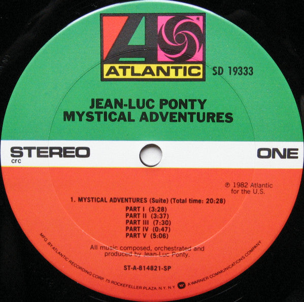 Jean-Luc Ponty - Mystical Adventures
