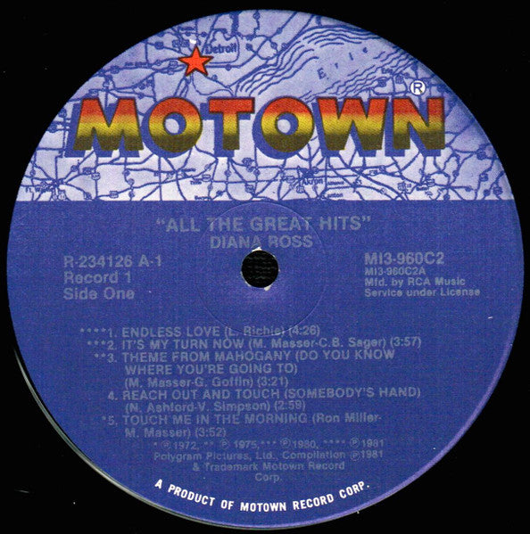 Diana Ross - All The Great Hits