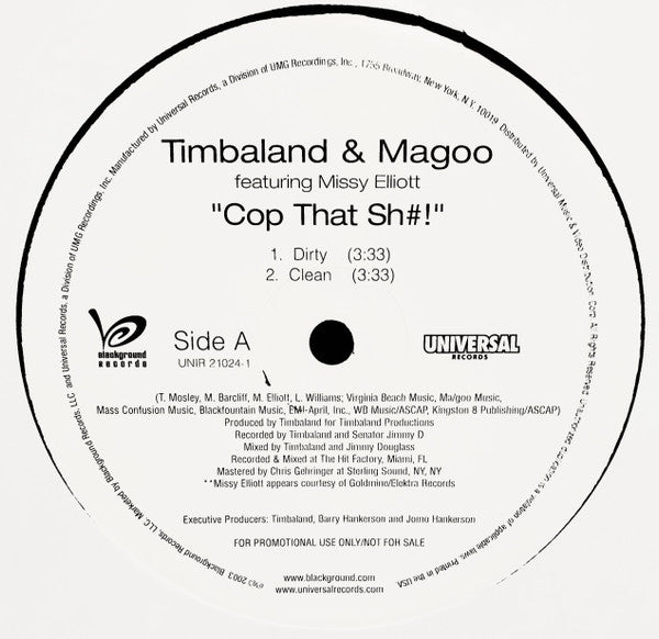 Timbaland & Magoo - Cop That Sh#!"