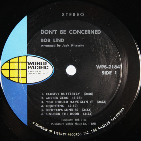 Bob Lind - Don't Be Concerned