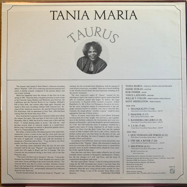 Tania Maria - Taurus