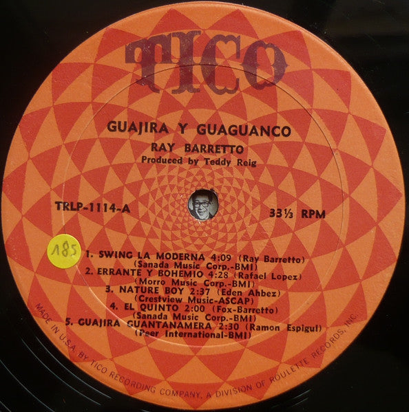 Ray Barretto - Guajira Y Guaguanco