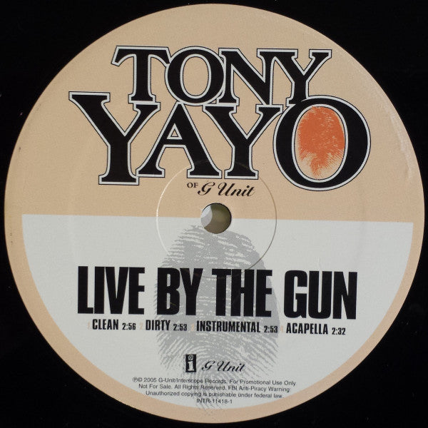 Tony Yayo - So Seductive / Live By The Gun