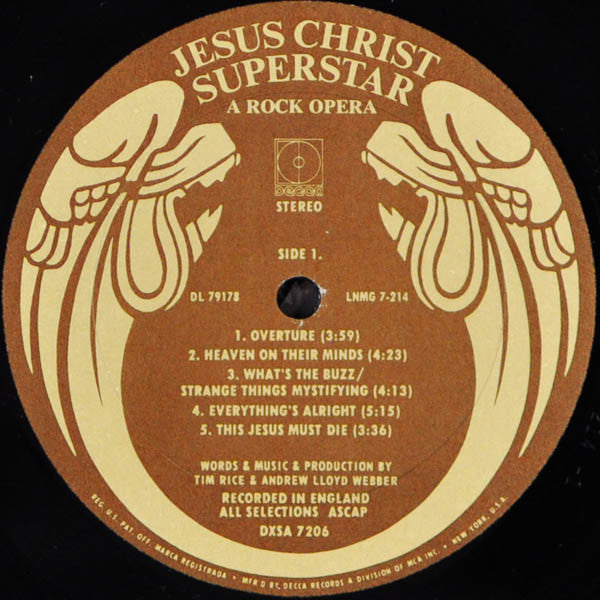 Andrew Lloyd Webber And Tim Rice - Jesus Christ Superstar - A Rock Opera