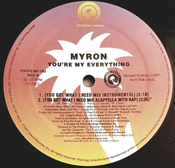 Myron - You're My Everything (The Remix)