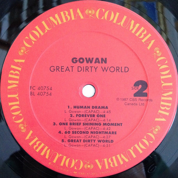 Gowan - Great Dirty World